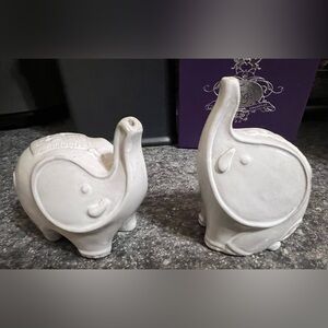 Jonathan Adler elephant salt and pepper shakers